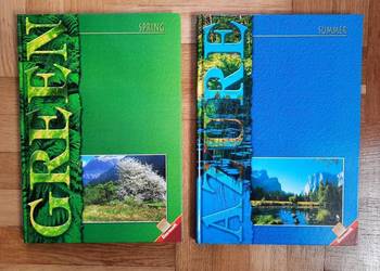 Zeszyty A4, (oprawa twarda) w kratkę - (1szt za 7zł), 10szt.