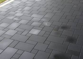 Mycie kostki brukowej