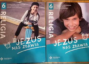 Religia 6 Podręcznik z ćwiczeniami Część 1 i 2 Jezus nas zbawia