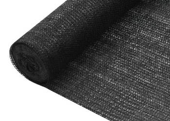Siatka cieniująca czarna 2x25 m HDPE 75 g/m² WM-149330