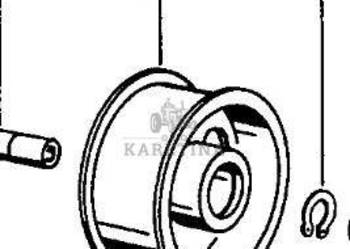 Claas Dominator 96 Rolka Napinacza 0006713911 00 0671 391 1