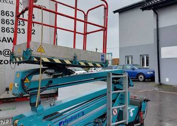 Zwyżka podnośnik koszowy gąsienice nożycowy 7,3m 300kg