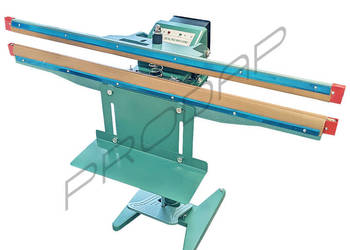 ZGRZEWARKA NOŻNA 1000mm 100cm 8mm PODWÓJNY ZGRZEW DO WORKÓW GRUBEJ FOLII FV