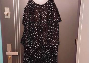 Splash sukienka falbanki groszki nowa hit blog roz.42