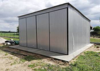 Garaż Blaszany - Grafit 3x8 |Magazyny| Schowek| Wiata |Hala | - ESSTAL