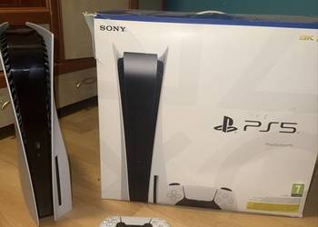 PlayStation 5 PS5 z napędem 825GB + pad z efektem halla