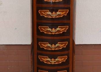 komoda SIEDMIODNIÓWKA - okrągła szafa 7 dni barok