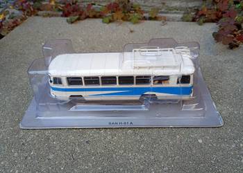 SAN H 01 A Kultowe autobusy auta PRL 1/72 model deagostini Nowy kolekcja
