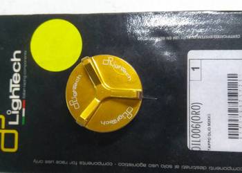 LIGHTECH OIL006ORO Korek wlewu oleju M26, 5X3 złoty do Yamaha 1000 MT10