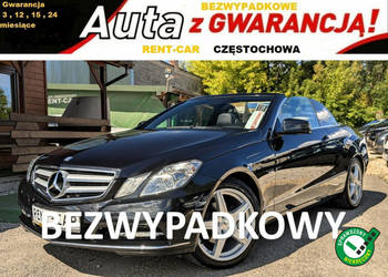 Mercedes E 220 2.2CDi*170PS*Cabrio*OPŁACONY*Bezwypadkowy*Klimatronik*GWARA…