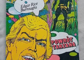 Edgar Rice Burroughs. Powrót Tarzana. Karo, 1990 r. Wyd. I po PRL.