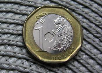 Singapur 1 Dolar 2014r