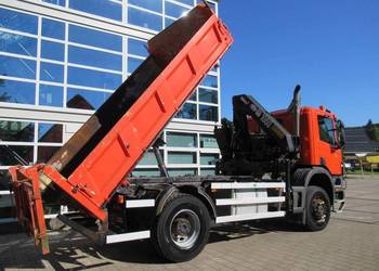 Uzywana Wywrotka 4x4 z dwigiem Scania