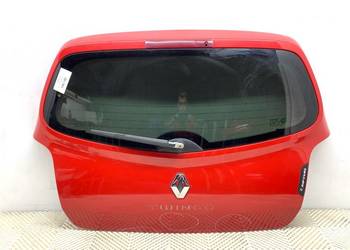 KLAPA TYŁ RENAULT TWINGO II Hatchback CZERWONY TYLNA, BAGAŻNIKA