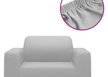 vidaXL Elastyczny pokrowiec na sofę, szary(SKU:332940)