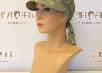 Turban z daszkiem i  wiązaniem Jędrzejów