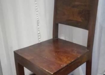 Krzesło kolonialne indyjskie palisander medium brown