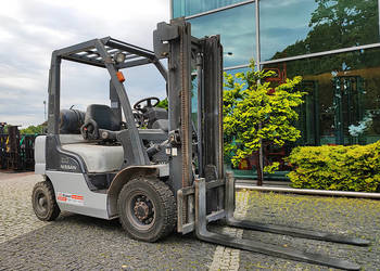 Wózek widłowy Nissan PL02A20W 2 tony duplex 3,3 m LPG