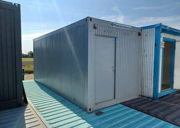KONTENER BIUROWY SZATNIA ZAPLECZE BUDOWY 2,5×6