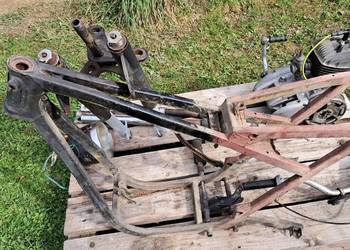 Wsk 125 dwuramówka b1/68 części ,teleskopy ,lampa