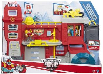 Transformers Rescue Bots Straż Pożarna REMIZA Budynek Hasbro
