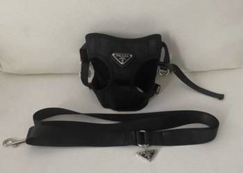Nowe szelki bezuciskowe + smycz dla psa Prada M,2XL