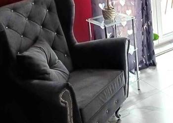 Fotel z poduszką Uszak Chesterfield Glamour Manchester- producent