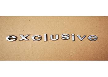Citroen C8 logo emblemat EXCLUSIVE drzwi przednie 8665V9