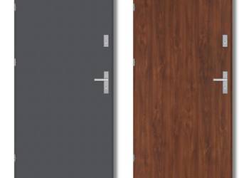 Drzwi Wzmacniane ciepłe nowe THERMO HYBRID   TITAN INOX