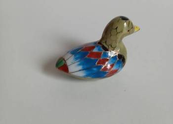 Kaczka ozdobna ceramiczna. Vintage.