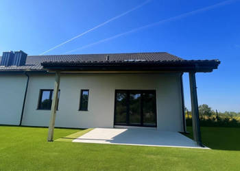 parterowy z garażem, wykończenie premium