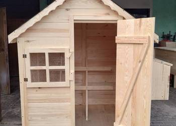 Kurnik drewniany na 10-12 kur.150x140x200wys