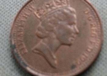 WIELKA BRYTANIA-ONE PENNY-199? r