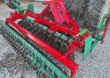 Agregat talerzowy agromasz 3m wał hydrauliczny