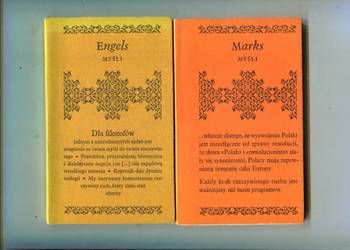 Myśli - Marks Engels