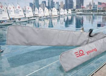 Pokrowiec Optimist na żagiel i omasztowanie opiankowany. ELO Young