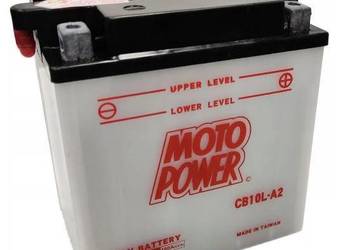 Akumulator motocyklowy MotoPower CB10L-A2 YB10L-A2 12V 1