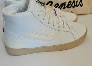 Nowe Buty Genesis Hela Mid skóra wysokie białe rozmiar 38