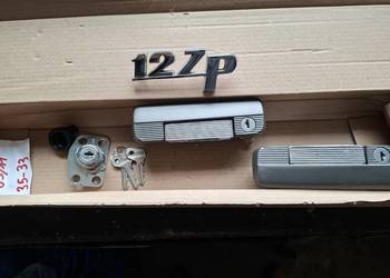 Fiat 127 - mk 1 -  NOWE komplet klamek + zamek bagażnika