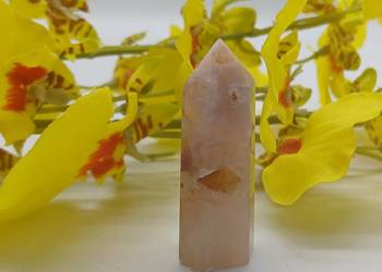 Naturalny 16g Agat obelisk stożek stojący 48mm #50