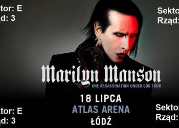 Marilyn Manson Atlas Arena Łódź 18 lipca