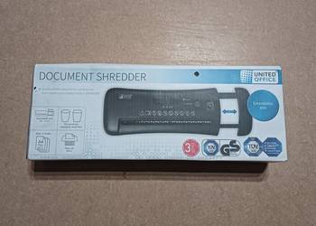 Niszczarka do dokumentów papieru Nowa nieużywana Tanio okazja