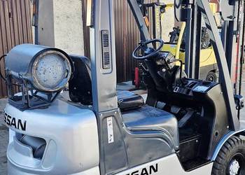 Wózek widłowy nissan L01 1500kg LPG