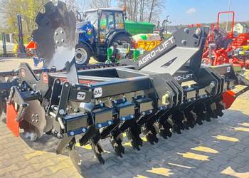 Brona talerzowa AFRGO-LIFT 3m wał teownik Black Edition AGROSTAL
