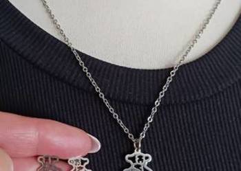 Komplet biżuterii stal