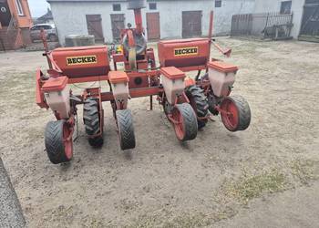 Siewnik do kukurydzy 4-rzędowy Becker z komputerem wysiewu