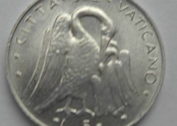 WATYKAN-5 LIRÓW-1970-1977 r-ALUMINIUM-.ŁADNA