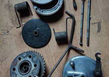 WFM Osa zabierak tarcza hamulcowa dźwignia biegów i inne