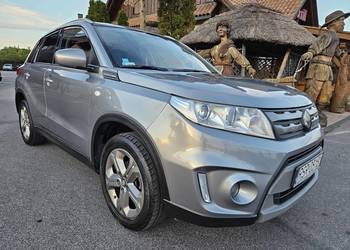 Suzuki Vitara 2016, napęd 4x4, 1.6 120 KM, salon Polska, hak, I właściciel