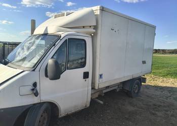 Boxer 2.8 hdi 2006 rok kontener izoterma w całości na dawce